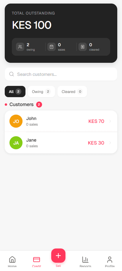 How to Track Customer Credit (Deni) and Reduce Bad Debt in Kenya